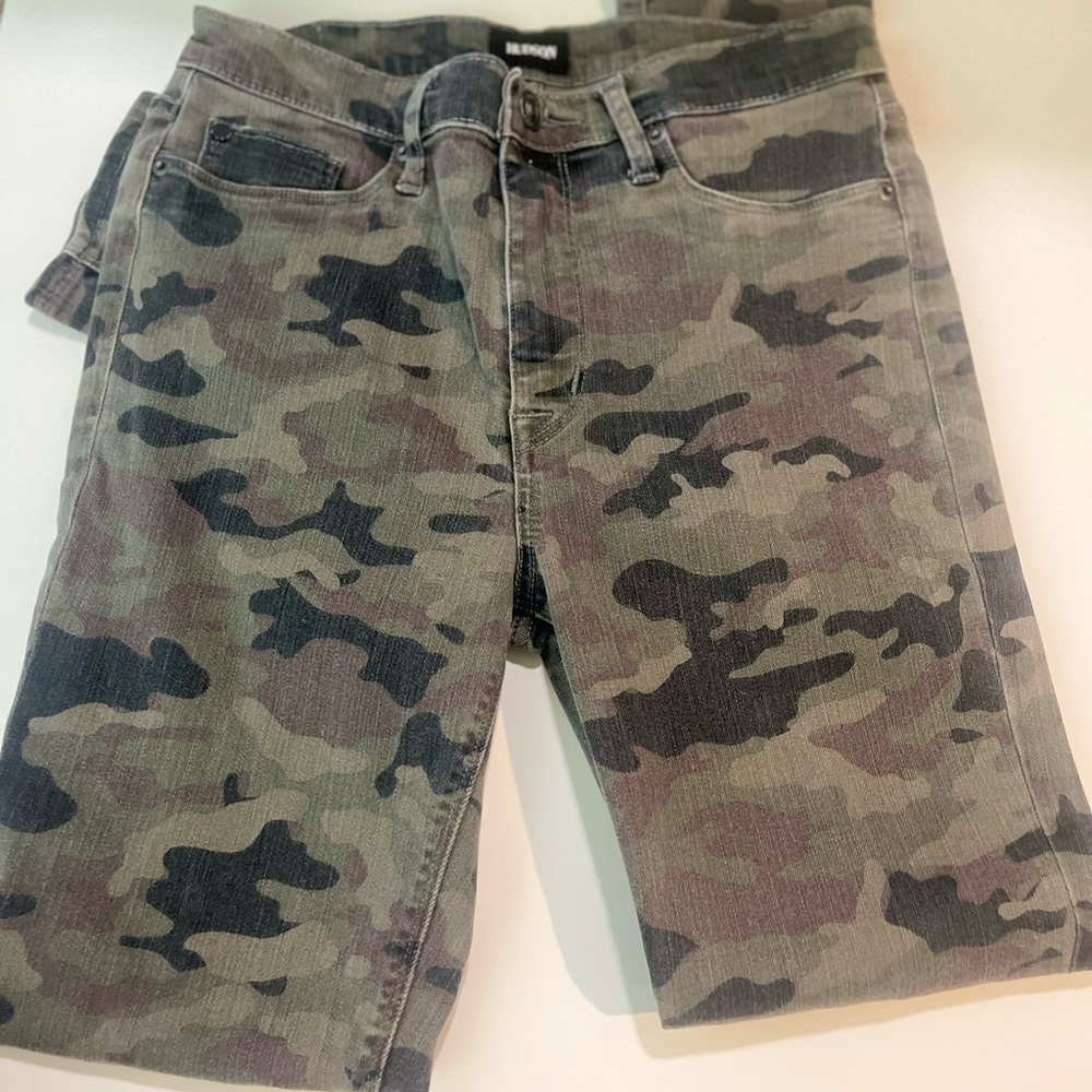 Hudson Camouflage Jeans Size 29 - Picture 4 of 5